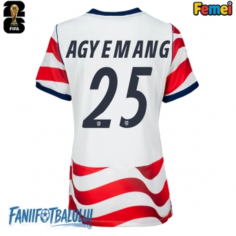 Statele Unite Patrick Agyemang #25 Echipament de Fotbal Replică Mondial 2026 Femei Acasa